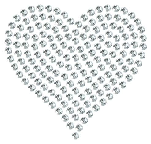 Трафарет Сердце среднее — RHT_HEART2_SS6_CRYSTAL_CLEAR