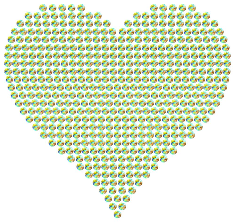 Трафарет Большое сердце — RHT_HEART4_SS10_CRYSTAL_AB