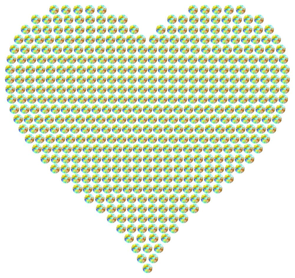 Трафарет Большое сердце — RHT_HEART4_SS12_CRYSTAL_AB
