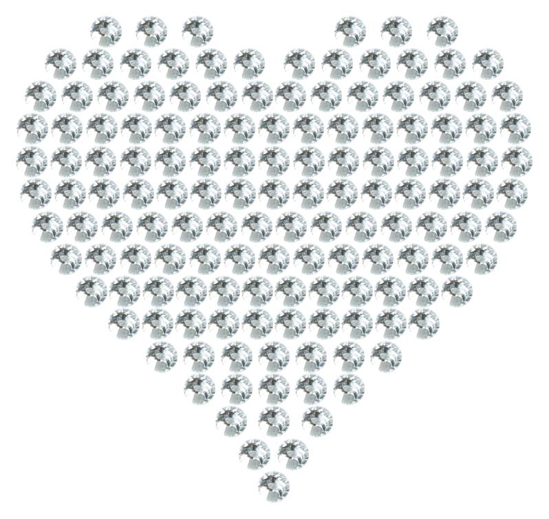 Трафарет Сердце компактное — RHT_HEART5_SS16_CRYSTAL_CLEAR