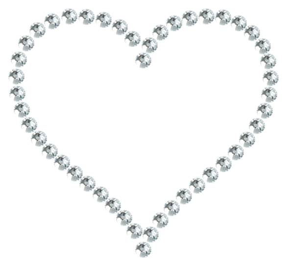Трафарет Контурное сердце — RHT_HEART6_SS10_CRYSTAL_CLEAR