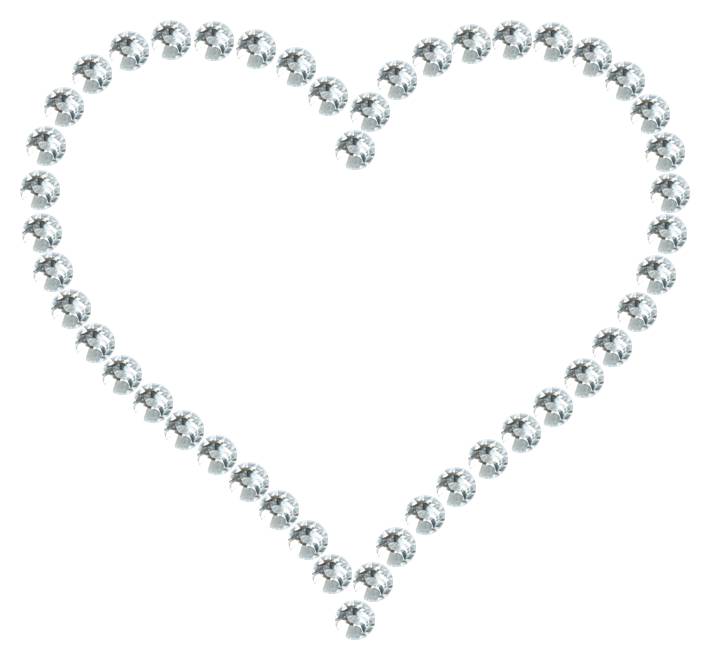 Трафарет Контурное сердце — RHT_HEART6_SS12_CRYSTAL_CLEAR