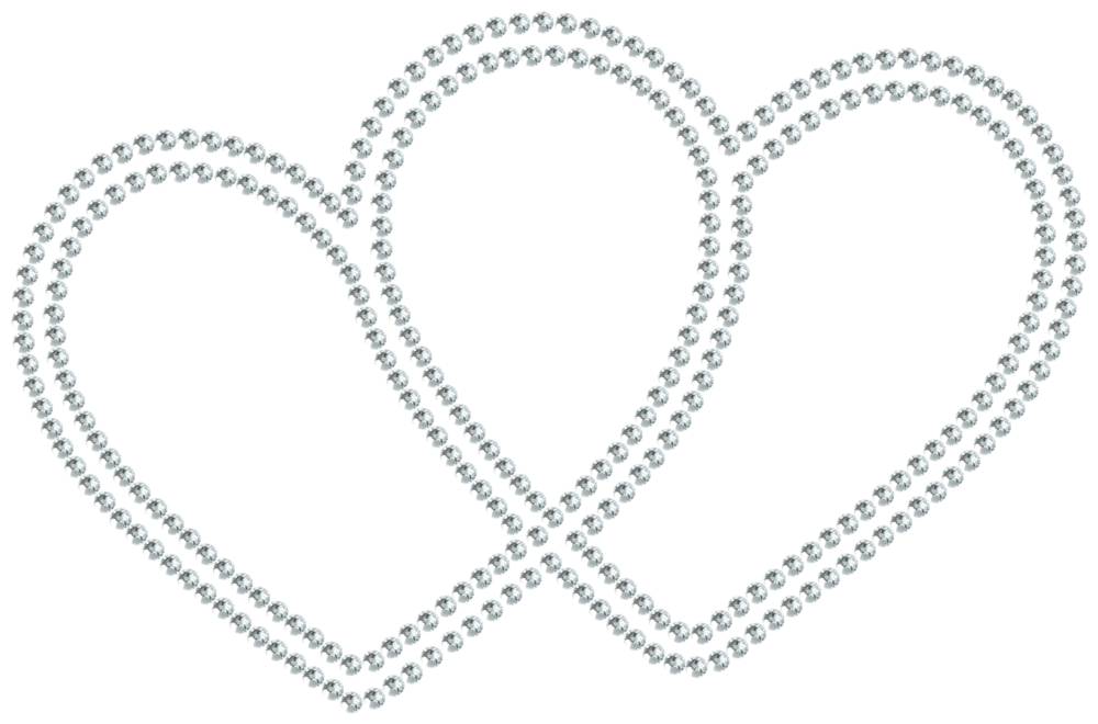 Трафарет Сердца — RHT_HEARTS1_SS10_CRYSTAL_CLEAR