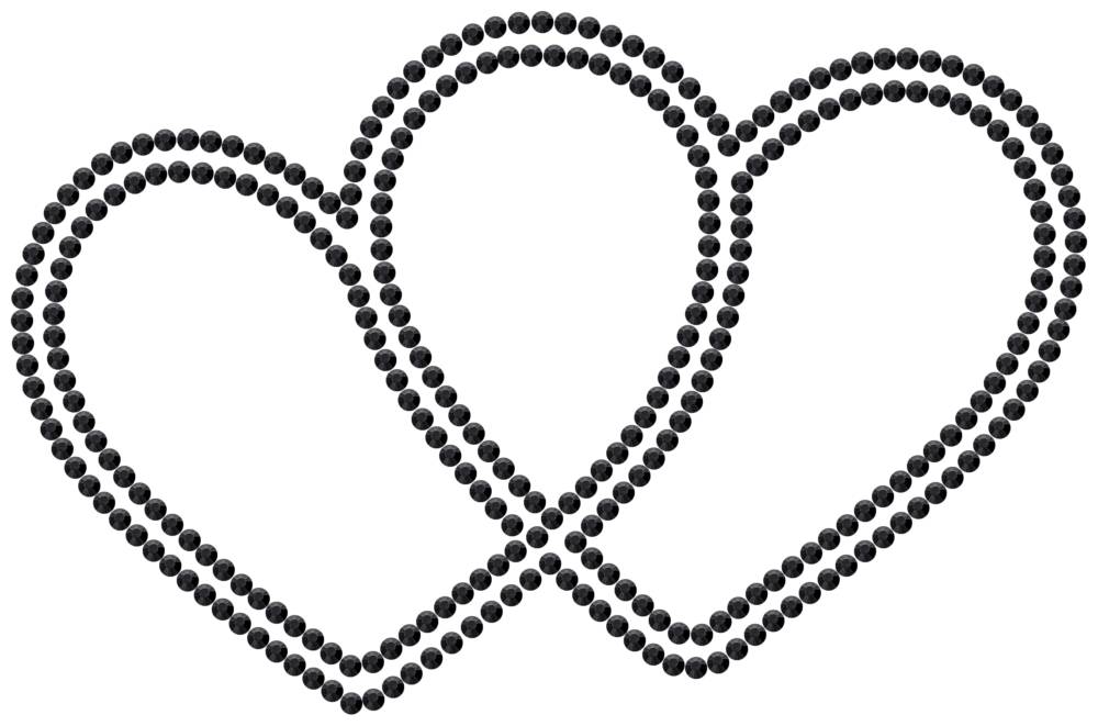 Трафарет Сердца — RHT_HEARTS1_SS16_JET_BLACK