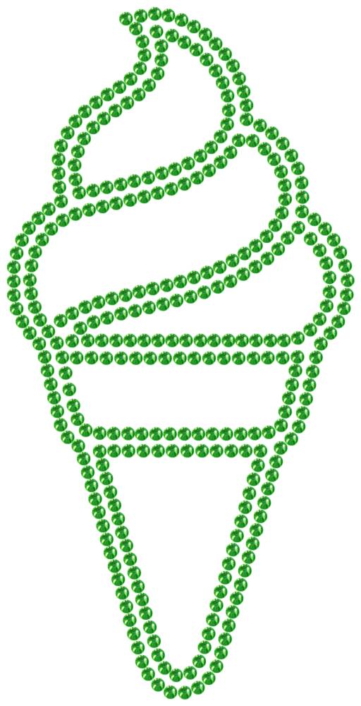 Трафарет Мороженое — RHT_ICECREAM1_SS10_LT_PERIDOT