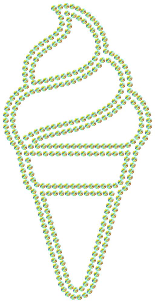 Трафарет Мороженое — RHT_ICECREAM1_SS12_CRYSTAL_AB