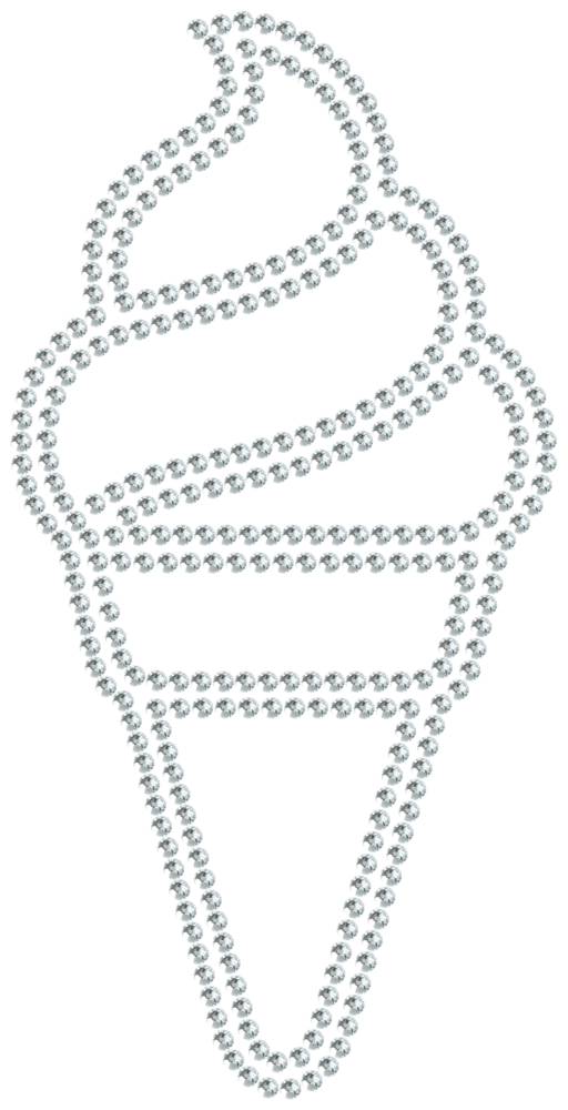 Трафарет Мороженое — RHT_ICECREAM1_SS12_CRYSTAL_CLEAR