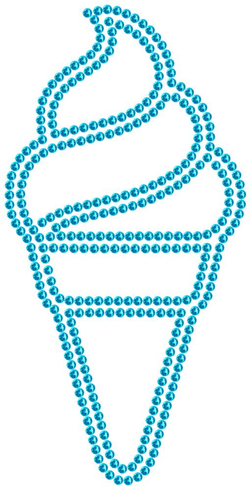 Трафарет Мороженое — RHT_ICECREAM1_SS16_AQUAMARINE