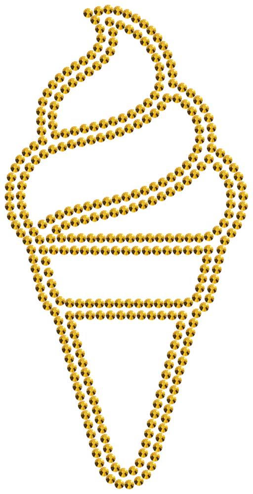 Трафарет Мороженое — RHT_ICECREAM1_SS16_GOLD