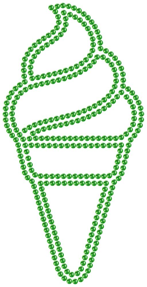 Трафарет Мороженое — RHT_ICECREAM1_SS16_LT_PERIDOT