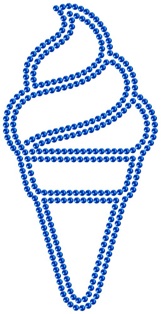Трафарет Мороженое — RHT_ICECREAM1_SS16_SAPPHIRE