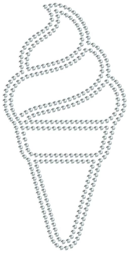 Трафарет Мороженое — RHT_ICECREAM1_SS20_CRYSTAL_CLEAR