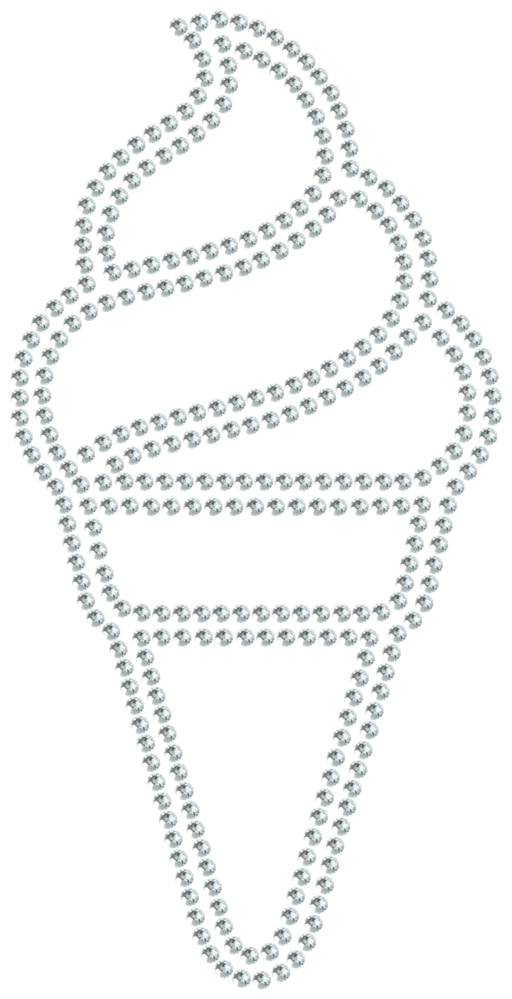 Трафарет Мороженое — RHT_ICECREAM1_SS6_CRYSTAL_CLEAR
