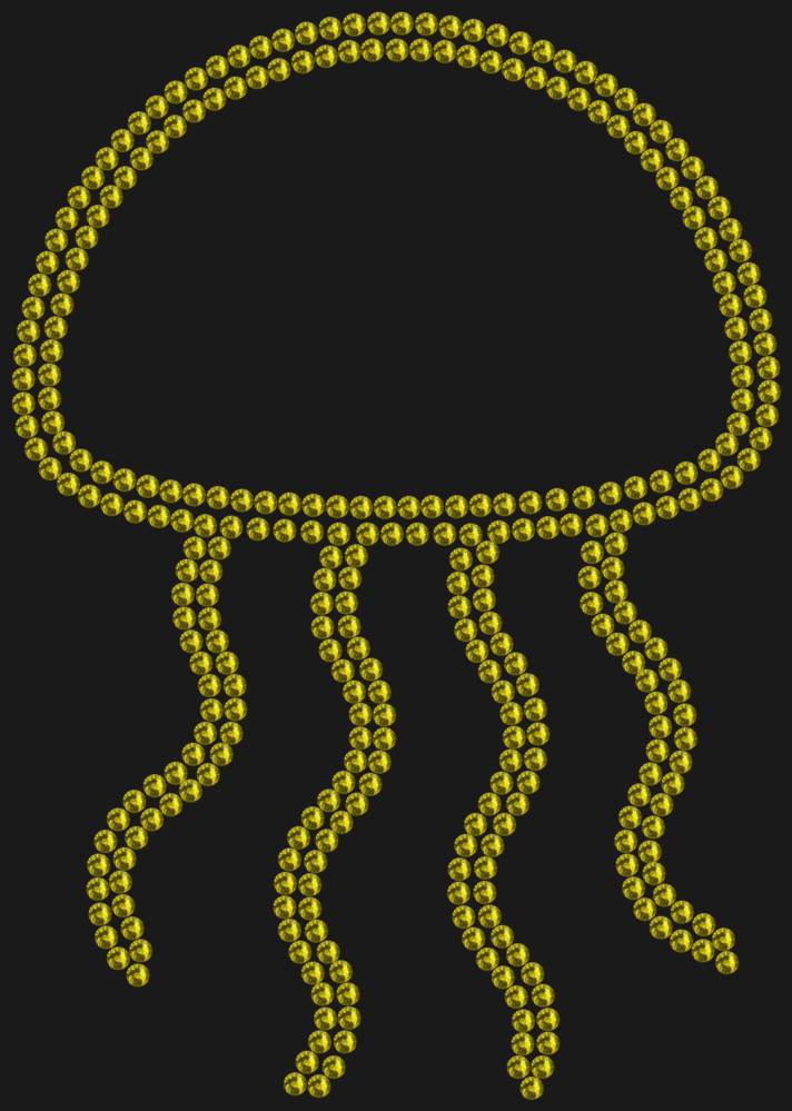 Трафарет Медуза — RHT_JELLYFISH1_SS10_OLIVE