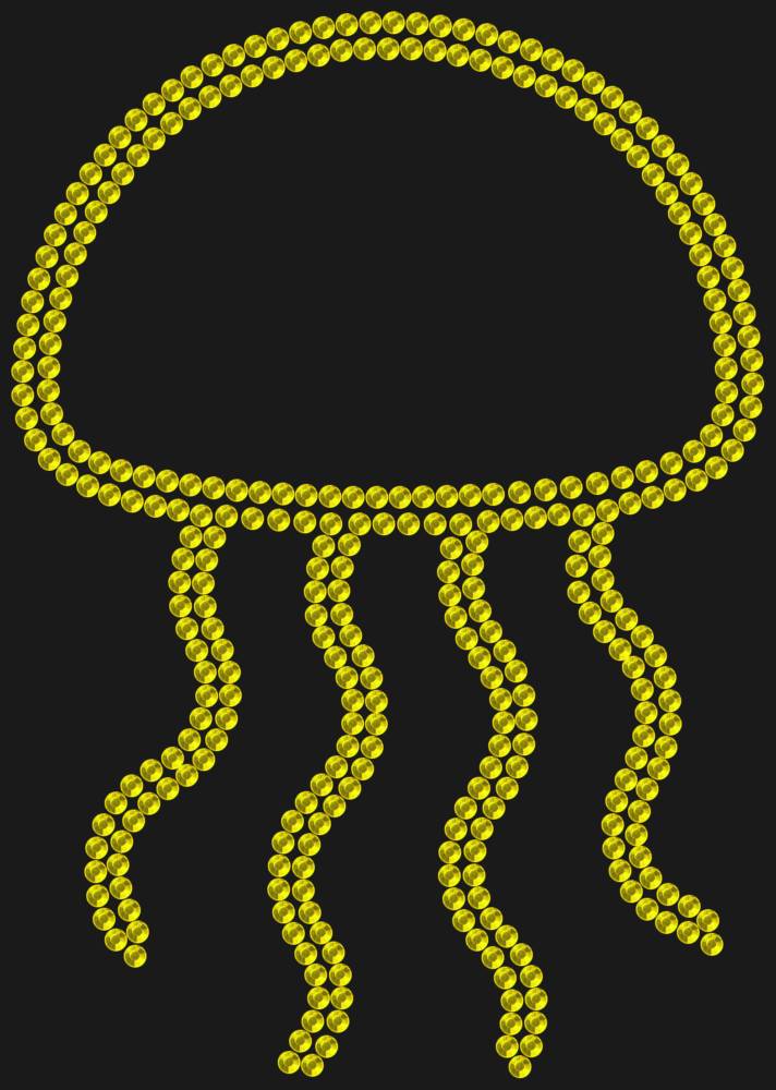 Трафарет Медуза — RHT_JELLYFISH1_SS16_CITRINE