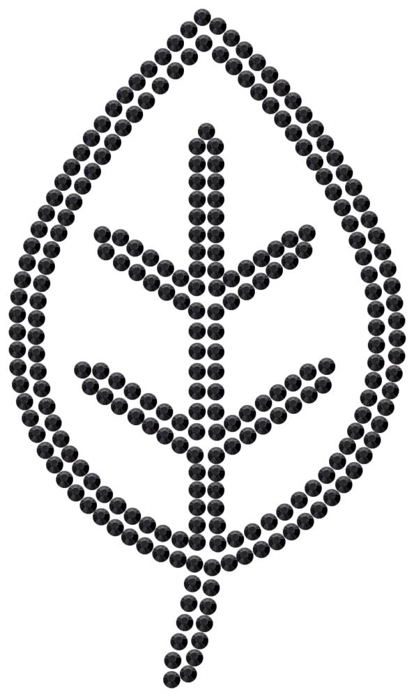 Трафарет Листочек — RHT_LEAF1_SS10_JET_BLACK