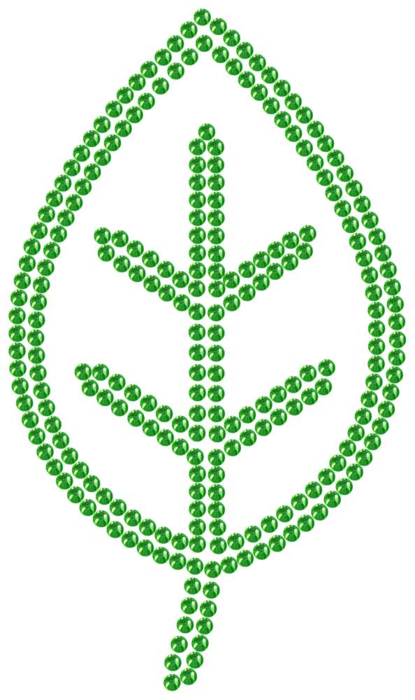 Трафарет Листочек — RHT_LEAF1_SS16_LT_PERIDOT