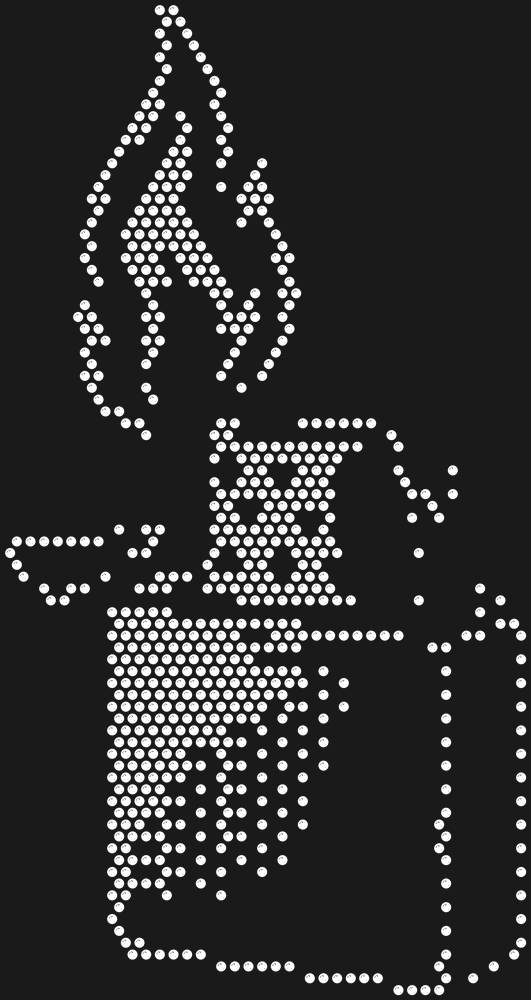Трафарет Зажигалка — RHT_LIGHTER1_SS10_CRYSTAL_CLEAR