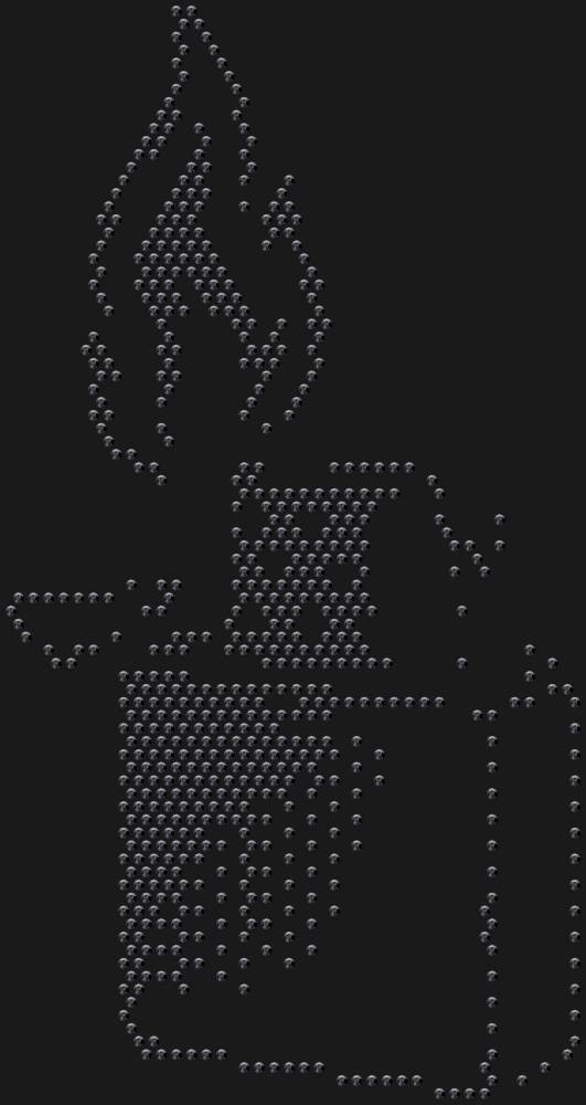 Трафарет Зажигалка — RHT_LIGHTER1_SS16_JET_BLACK