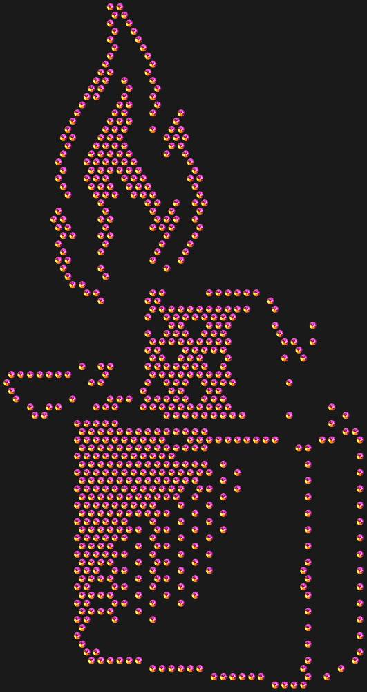 Трафарет Зажигалка — RHT_LIGHTER1_SS16_RAINBOW