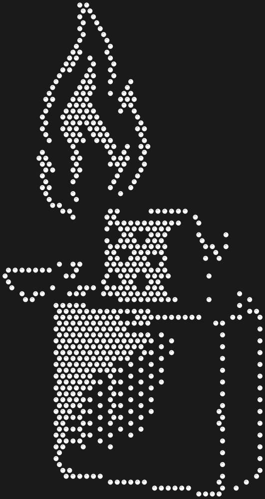 Трафарет Зажигалка — RHT_LIGHTER1_SS20_CRYSTAL_CLEAR