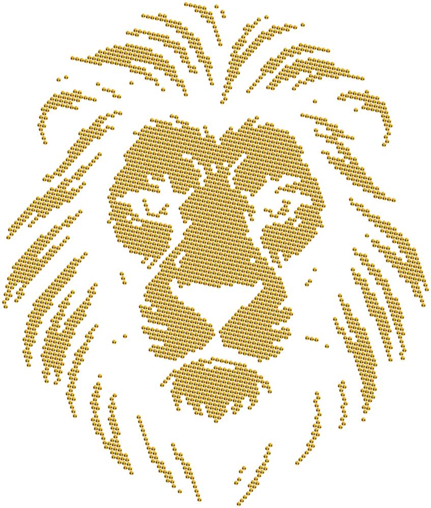 Трафарет Лев — RHT_LION1_SS10_GOLD