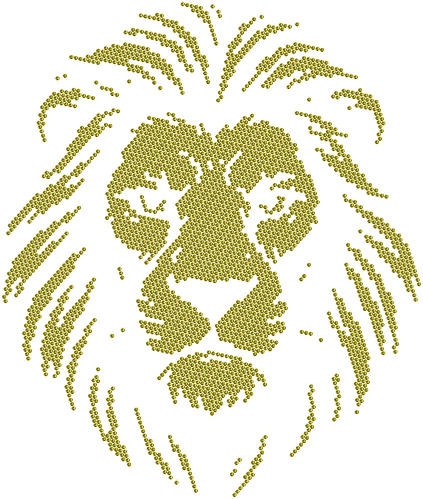 Трафарет Лев — RHT_LION1_SS10_OLIVE