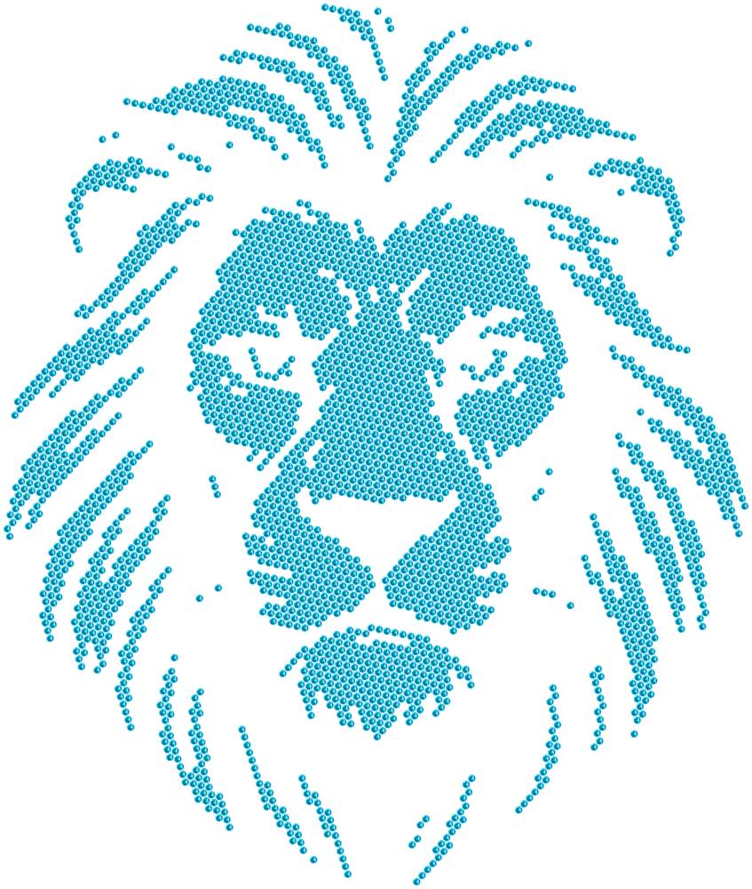 Трафарет Лев — RHT_LION1_SS16_AQUAMARINE