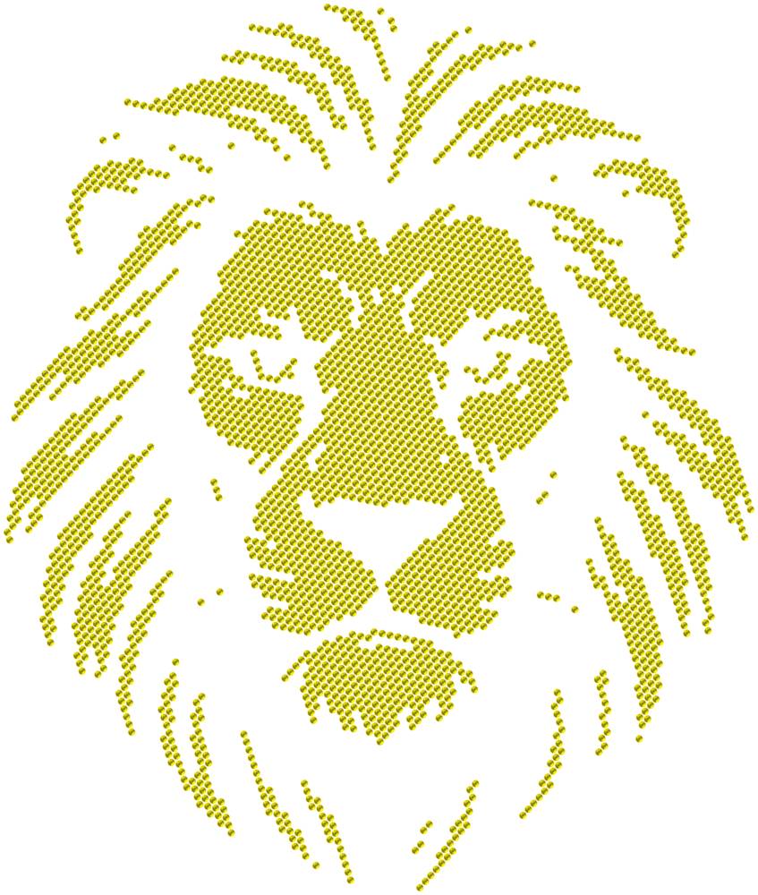 Трафарет Лев — RHT_LION1_SS16_CITRINE