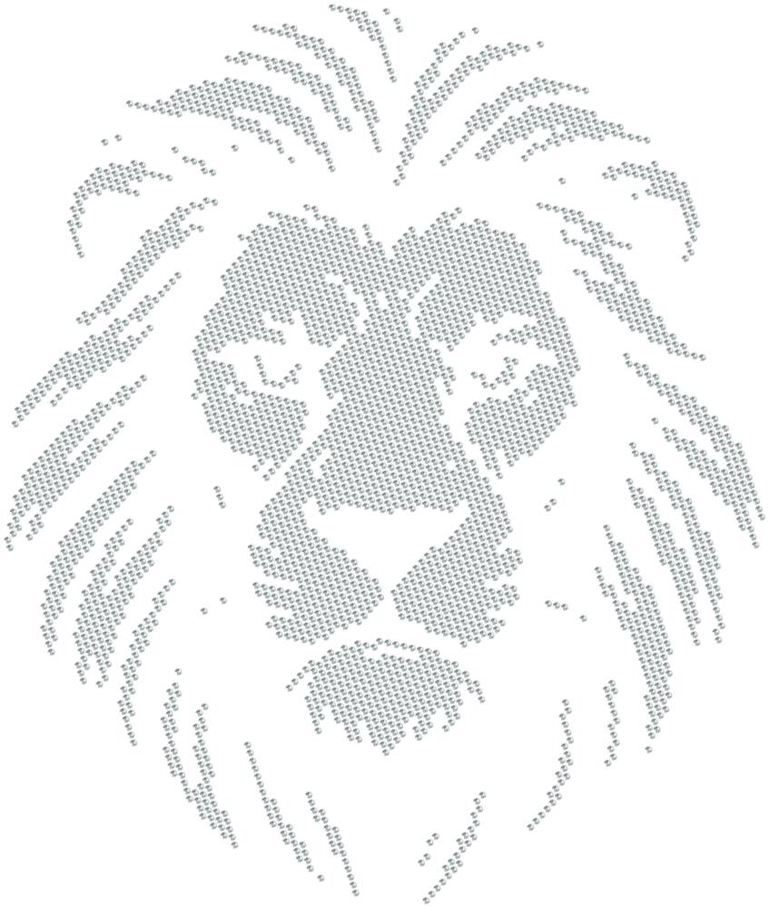 Трафарет Лев — RHT_LION1_SS16_CRYSTAL_CLEAR