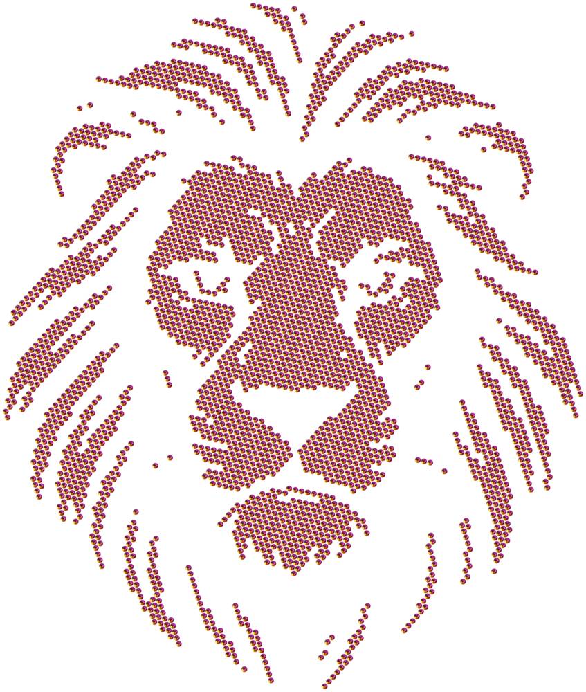 Трафарет Лев — RHT_LION1_SS16_RAINBOW