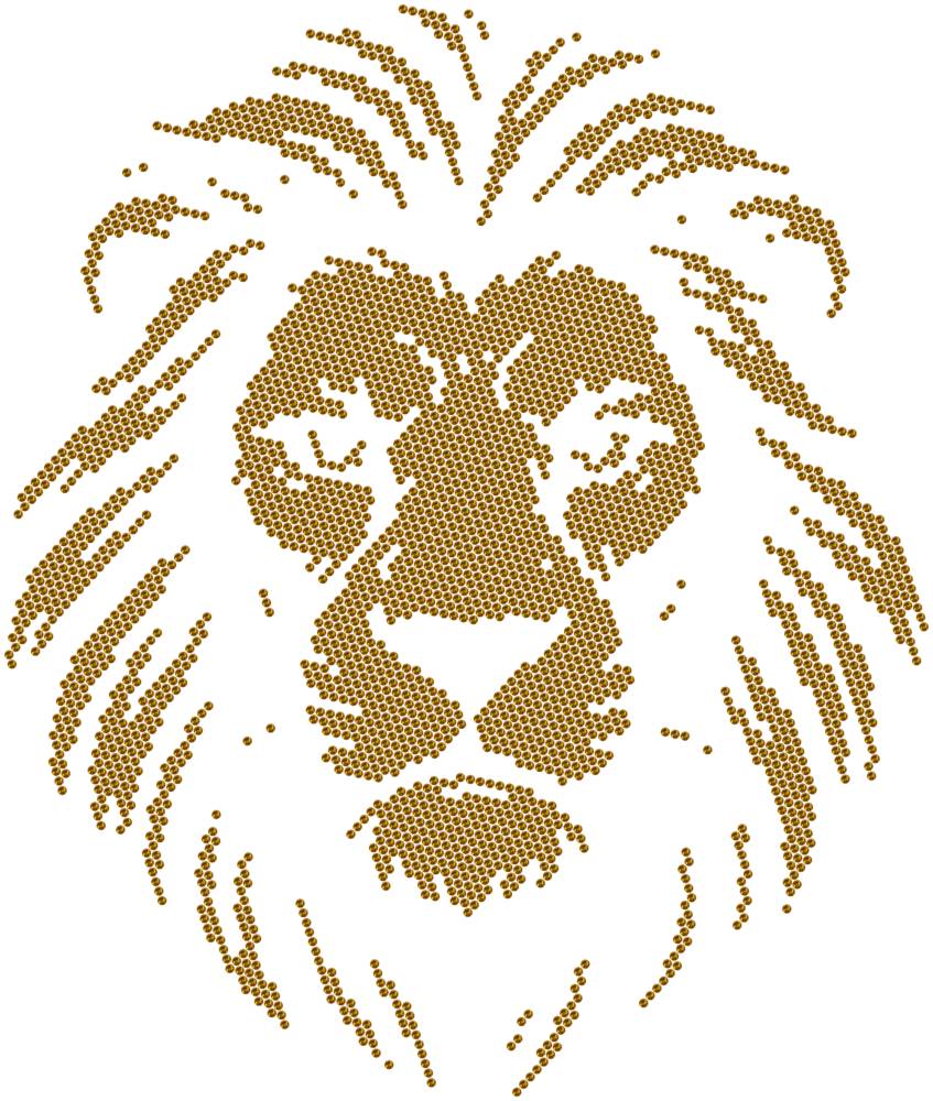 Трафарет Лев — RHT_LION1_SS16_TOPAZ
