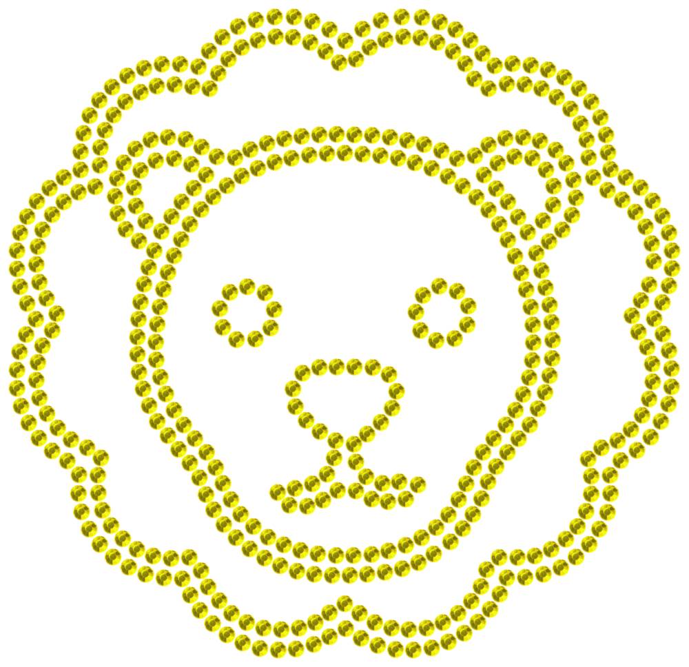 Трафарет Лев — RHT_LION2_SS10_CITRINE