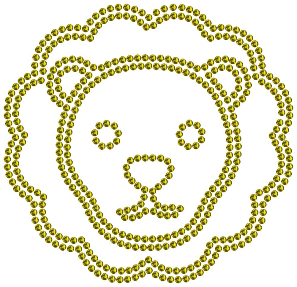 Трафарет Лев — RHT_LION2_SS10_OLIVE
