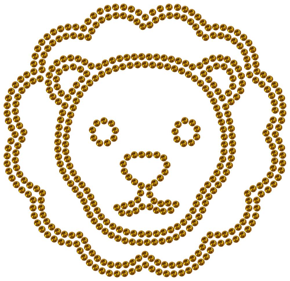 Трафарет Лев — RHT_LION2_SS10_TOPAZ