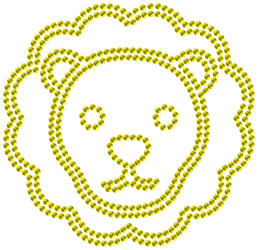 Трафарет Лев — RHT_LION2_SS16_CITRINE