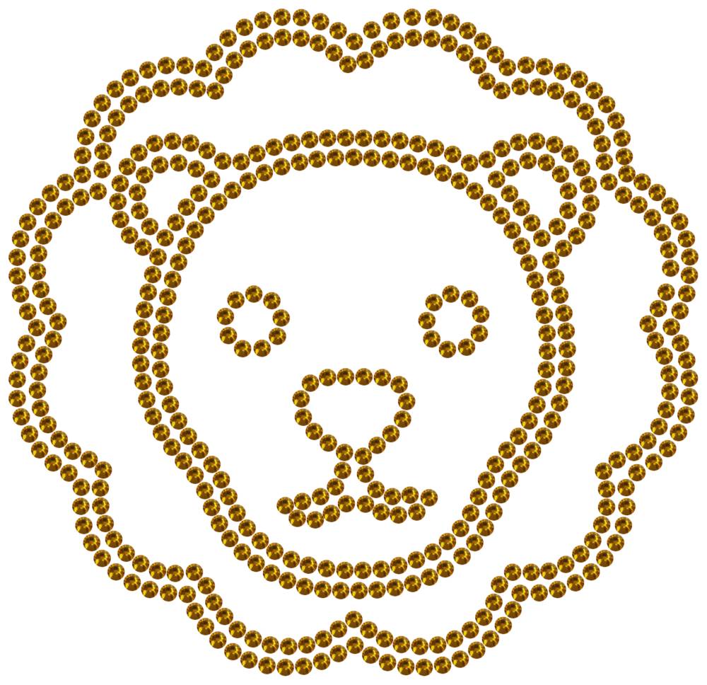 Трафарет Лев — RHT_LION2_SS16_TOPAZ