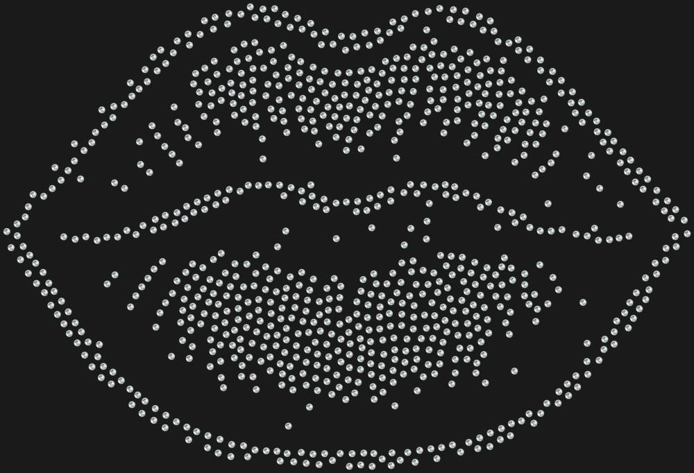 Трафарет Губы — RHT_LIPS2_SS10_CRYSTAL_CLEAR