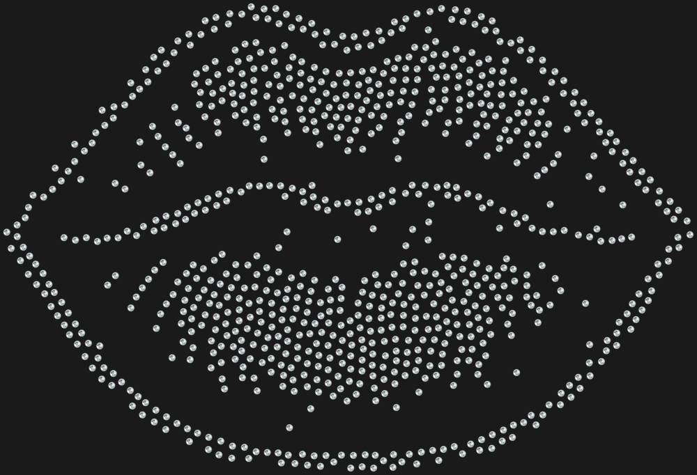 Трафарет Губы — RHT_LIPS2_SS16_CRYSTAL_CLEAR