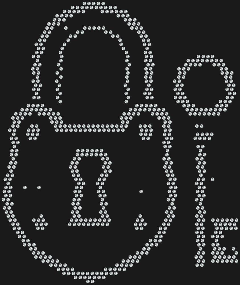 Трафарет Замок и ключ — RHT_LOCKKEY1_SS10_CRYSTAL_CLEAR