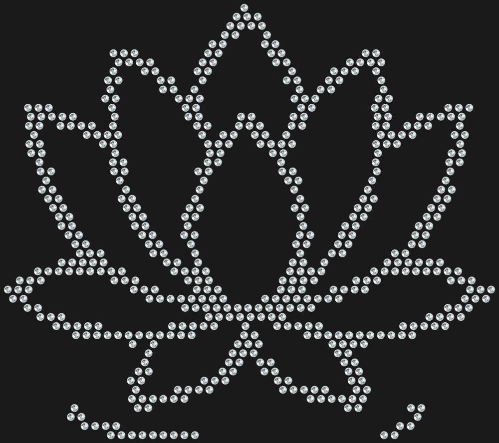Трафарет Лотос — RHT_LOTUS1_SS10_CRYSTAL_CLEAR