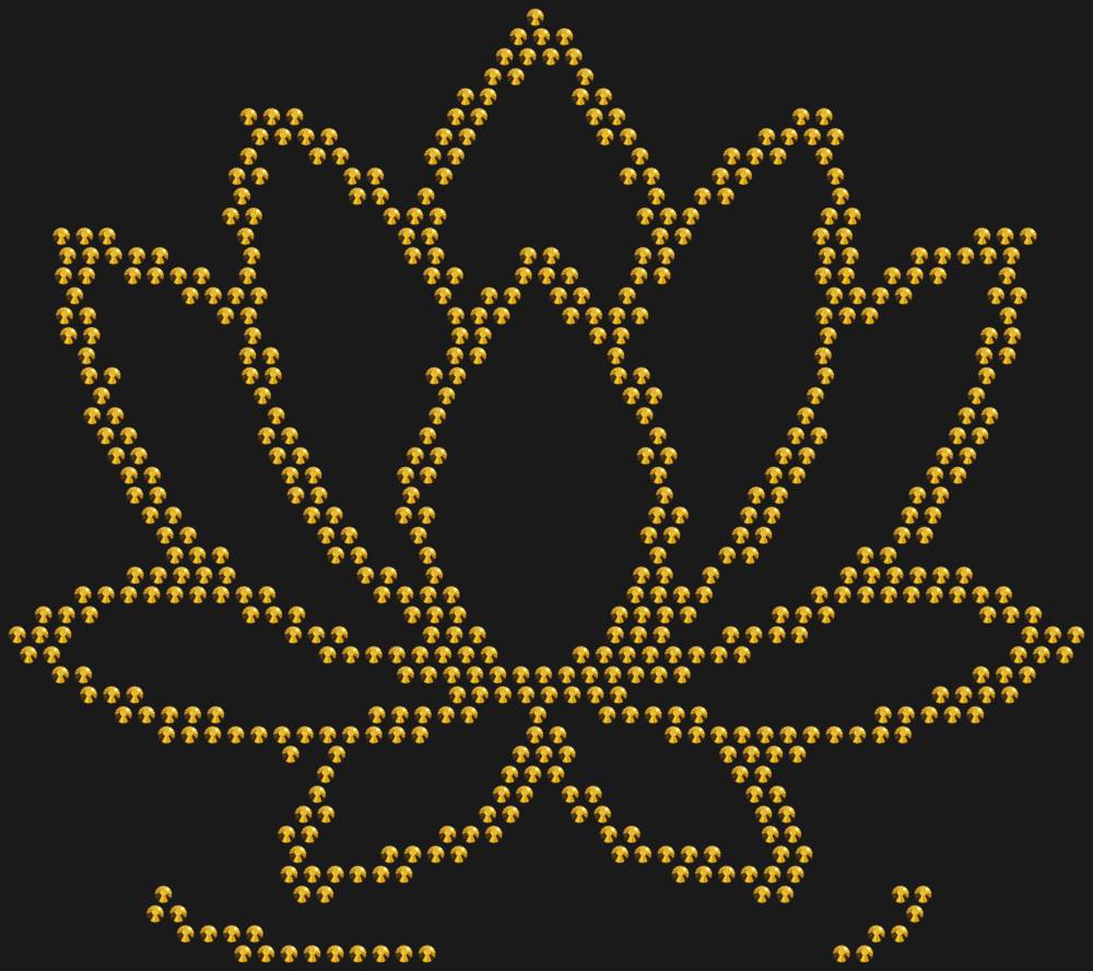 Трафарет Лотос — RHT_LOTUS1_SS10_GOLD