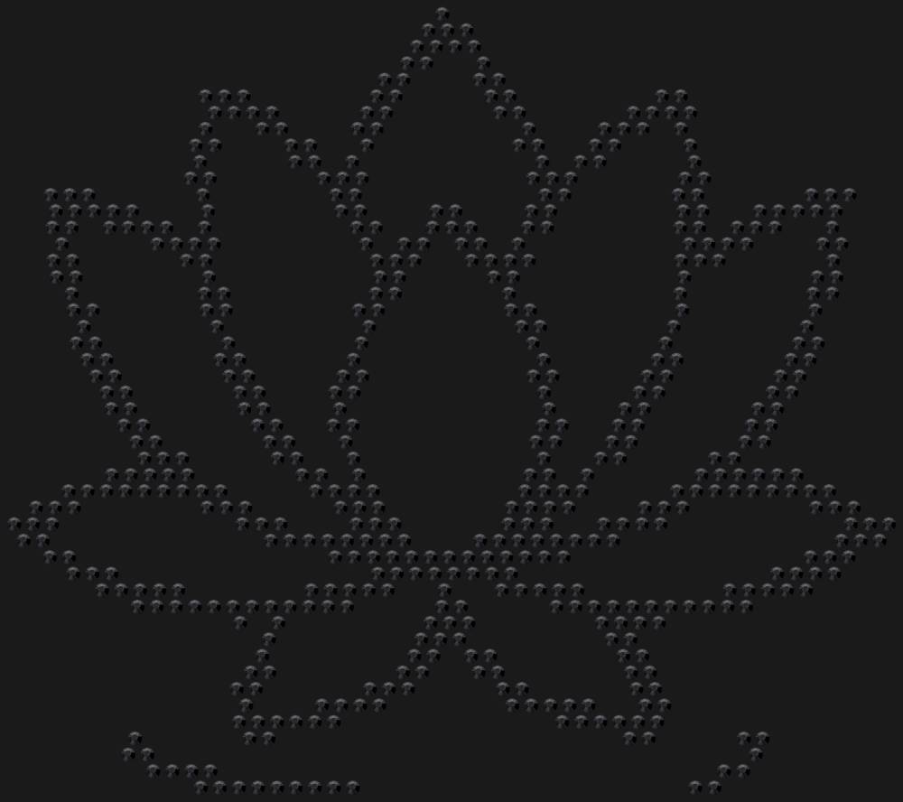 Трафарет Лотос — RHT_LOTUS1_SS10_JET_BLACK