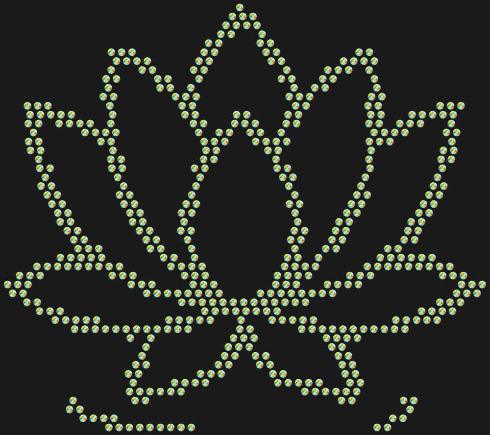 Трафарет Лотос — RHT_LOTUS1_SS12_CRYSTAL_AB