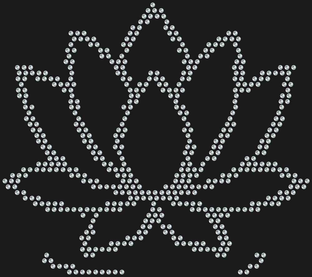 Трафарет Лотос — RHT_LOTUS1_SS6_CRYSTAL_CLEAR