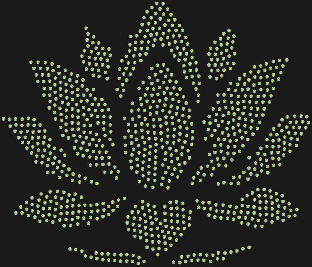 Трафарет Лотос — RHT_LOTUS2_SS10_CRYSTAL_AB