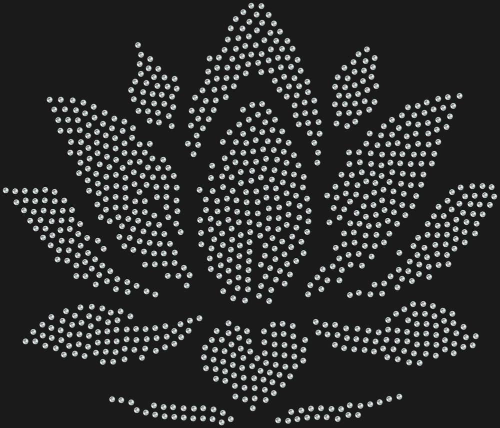 Трафарет Лотос — RHT_LOTUS2_SS10_CRYSTAL_CLEAR