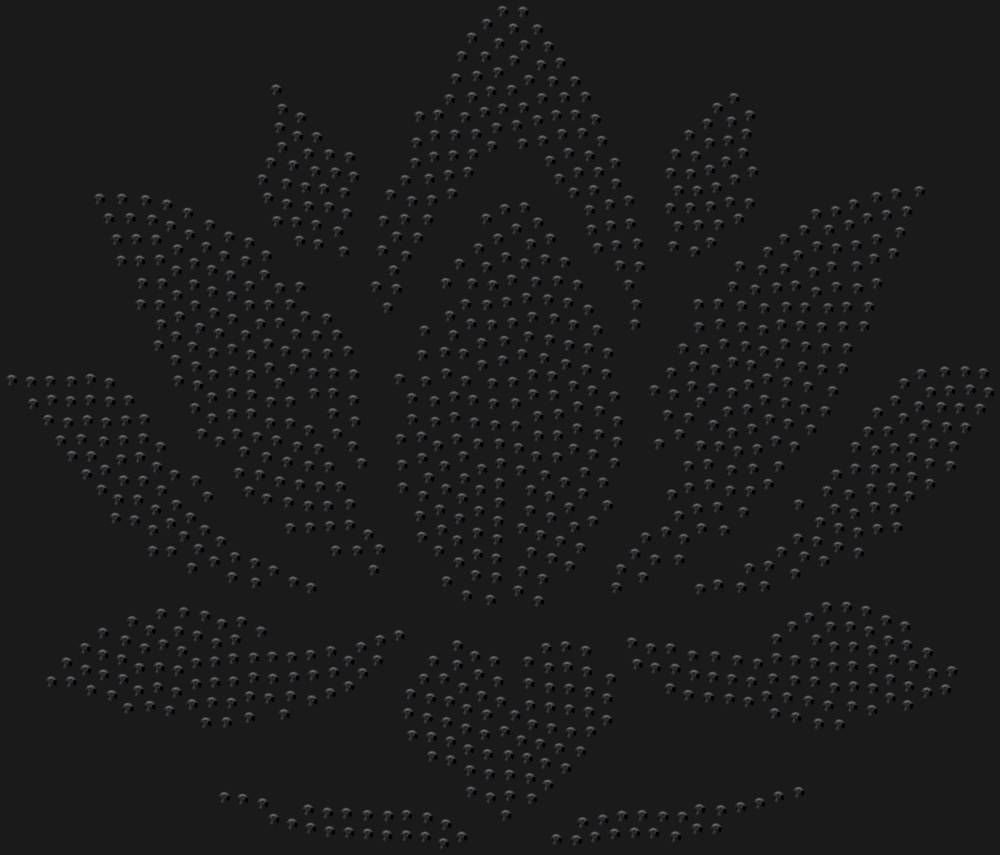 Трафарет Лотос — RHT_LOTUS2_SS10_JET_BLACK