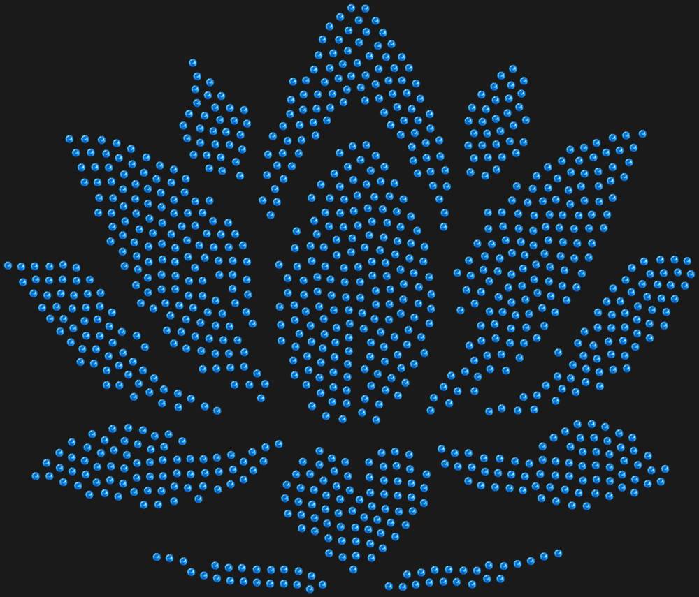 Трафарет Лотос — RHT_LOTUS2_SS10_LT_SAPPHIRE