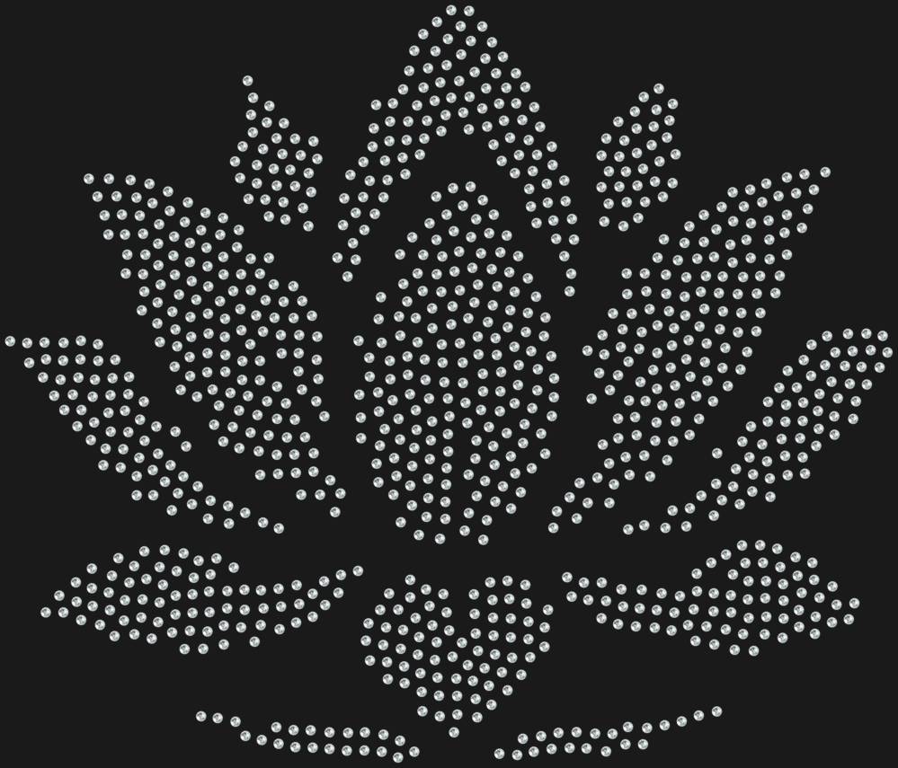 Трафарет Лотос — RHT_LOTUS2_SS12_CRYSTAL_CLEAR